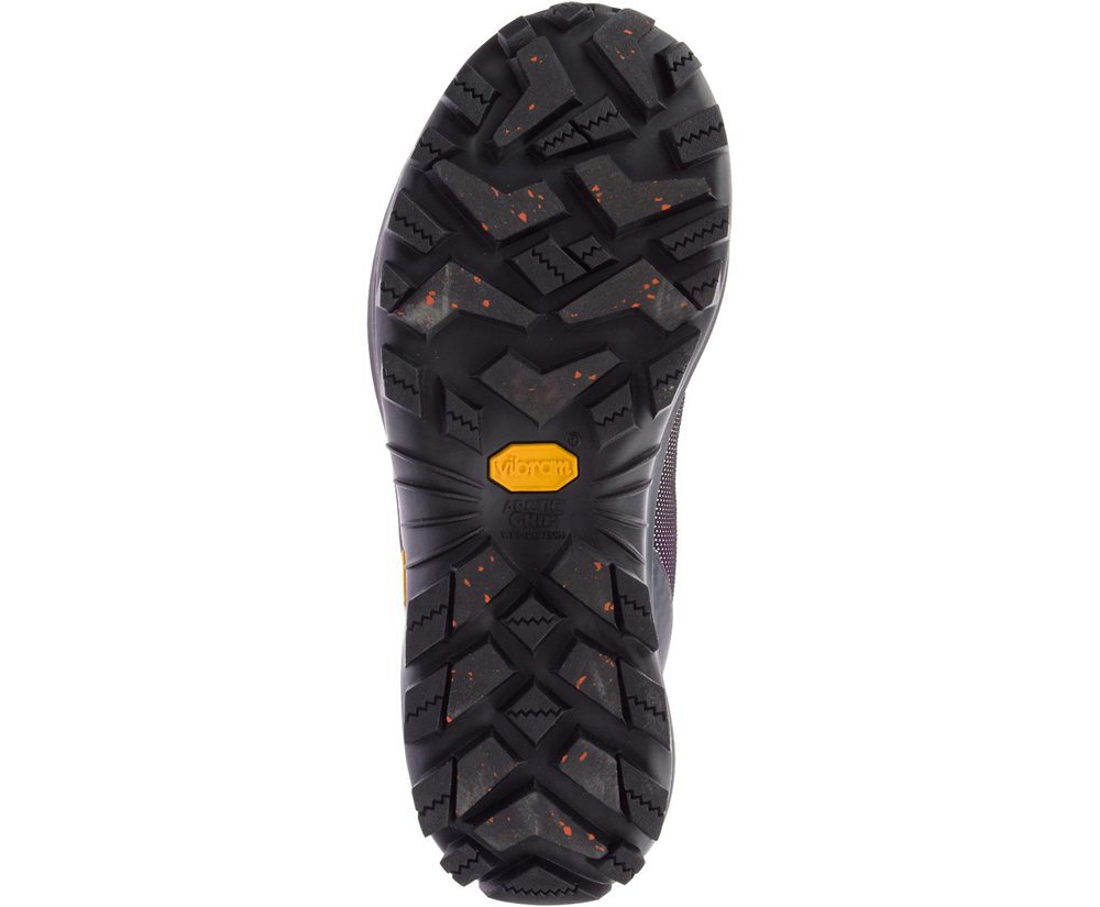 Botas Senhora - Merrell Thermo Cross 2 Mid Waterproof - Pretas/Roxo - VST498726